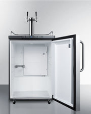 Summit | 5.6 cu. ft Dual Tap Kegerator with Digital Thermostat (SBC635MSSTBTWIN)    - Toronto Brewing