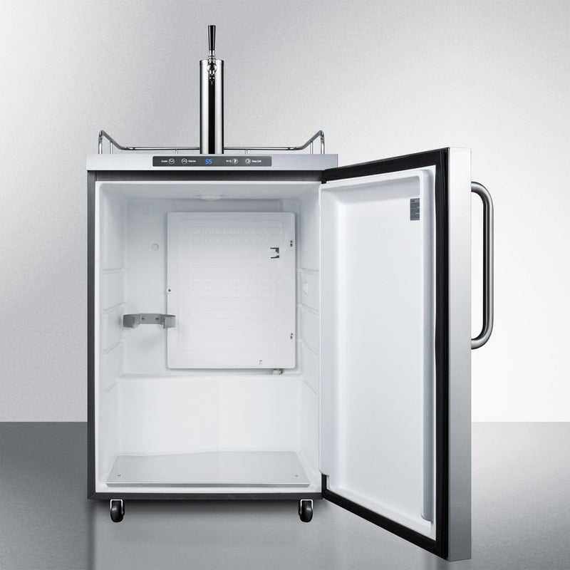 Summit | 5.6 cu. ft. Single Tap Outdoor Commercial Kegerator (SBC635MOS7)    - Toronto Brewing
