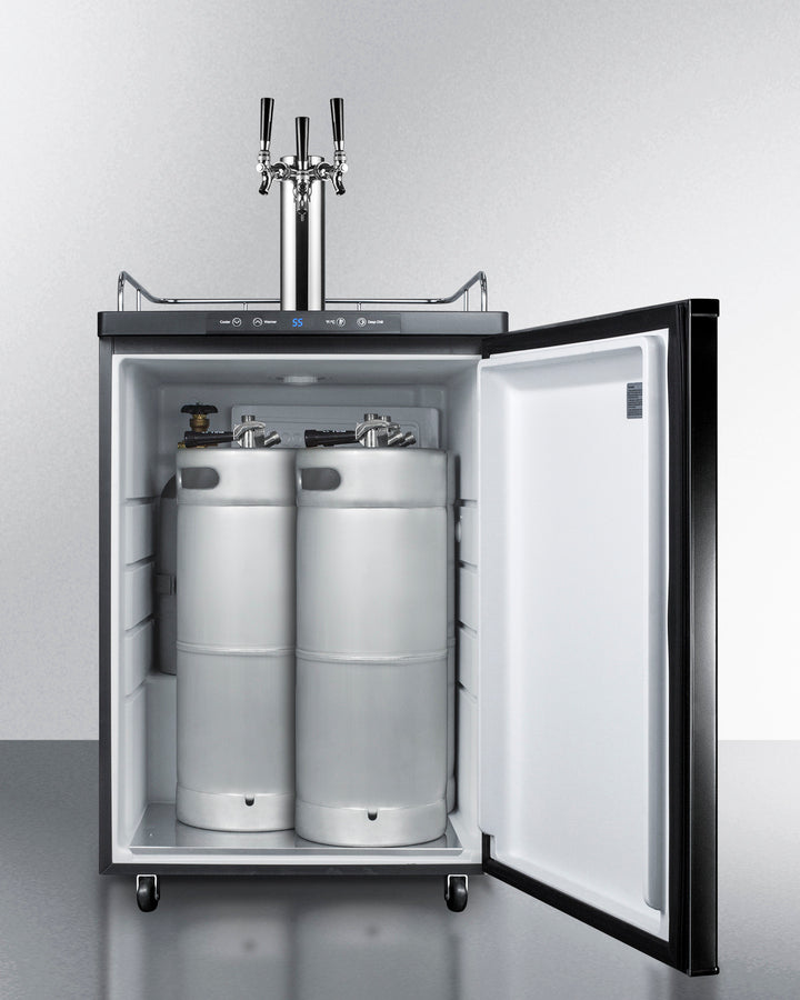 Summit | 5.6 cu. ft Triple Tap Wine Kegerator with Digital Thermostat (SBC635MTRIPLE)    - Toronto Brewing