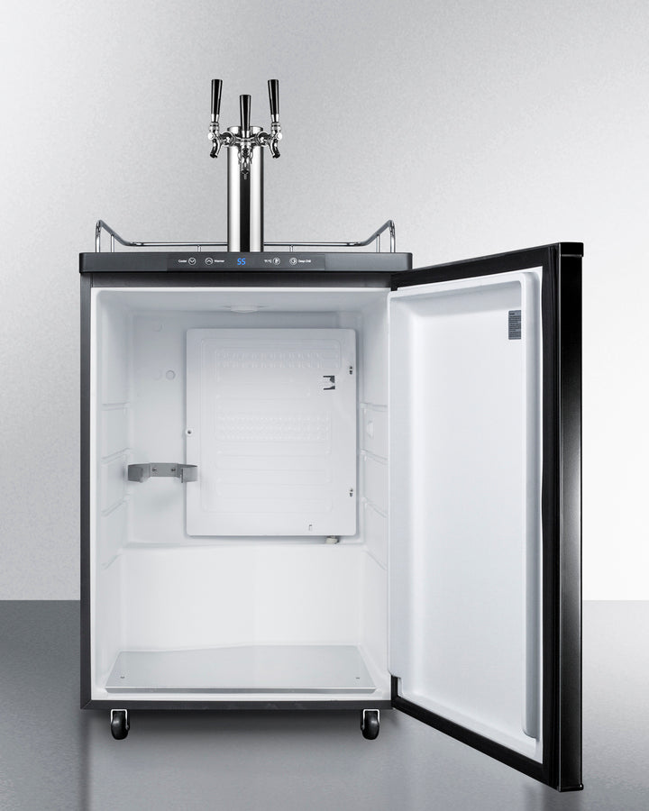 Summit | 5.6 cu. ft Triple Tap Wine Kegerator with Digital Thermostat (SBC635MTRIPLE)    - Toronto Brewing