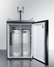 Summit | 5.6 cu. ft Dual Tap Commercial Kegerator (SBC635M7TWIN)    - Toronto Brewing