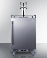 Summit | 5.6 cu. ft. Triple Tap Built-In Outdoor Kegerator - Stainless Door and Cabinet (SBC683OSTRIPLE)    - Toronto Brewing