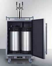 Summit | 5.6 cu. ft. Triple Tap Built-In Outdoor Kegerator - Stainless Door and Cabinet (SBC683OSTRIPLE)    - Toronto Brewing