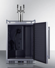 Summit | 5.6 cu. ft. Triple Tap Built-In Outdoor Kegerator - Stainless Door and Cabinet (SBC683OSTRIPLE)    - Toronto Brewing