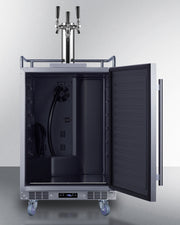 Summit | 5.6 cu. ft. Triple Tap Built-In Outdoor Kegerator - Stainless Door and Cabinet (SBC683OSTRIPLE)    - Toronto Brewing