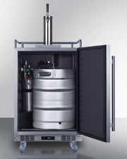 Summit | 5.6 cu. ft. Single Tap Built-In Outdoor Kegerator with Digital Thermostat - Stainless Body and Door (SBC683OS)    - Toronto Brewing
