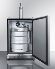 Summit | 6.04 cu. ft. Single Tap Built-In Outdoor Commercial Kegerator (SBC696OS)    - Toronto Brewing