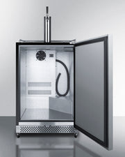 Summit | 6.04 cu. ft. Single Tap Built-In Outdoor Commercial Wine Kegerator (SBC696OSWKD)    - Toronto Brewing