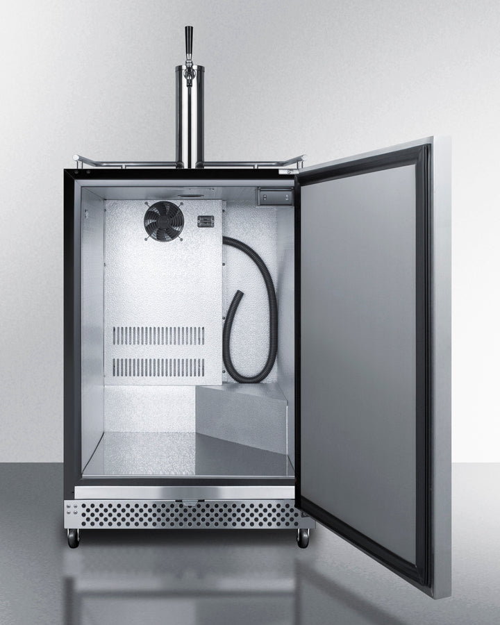 Summit | 6.04 cu. ft. Single Tap Built-In Outdoor Commercial Wine Kegerator (SBC696OSWKD)    - Toronto Brewing