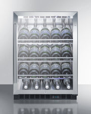 Summit | 24" Wide Built-In Single Zone Outdoor Commercial Wine Cellar (SCR611GLOSCH)    - Toronto Brewing
