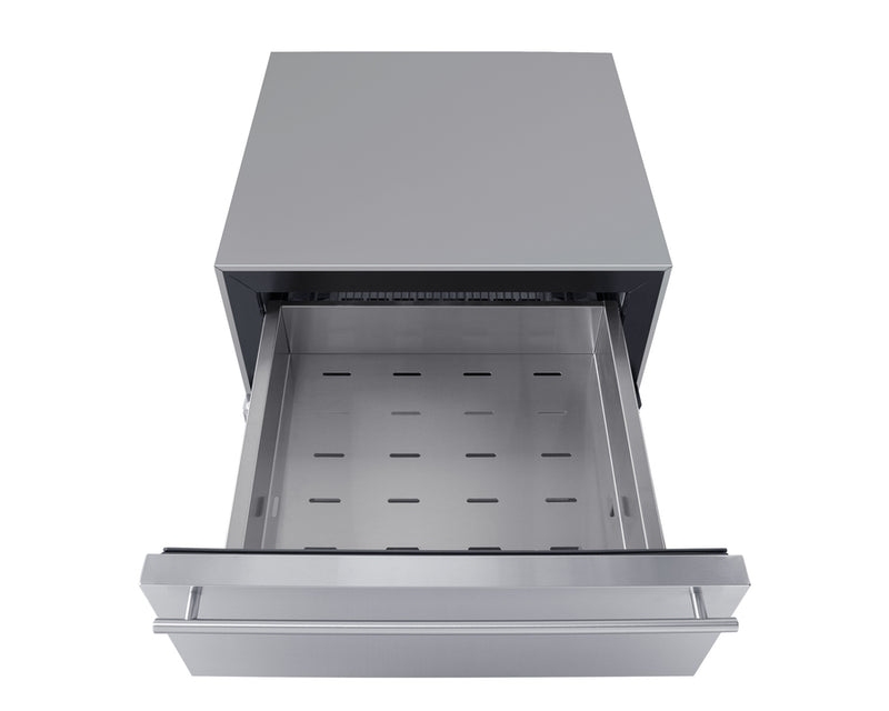 Summit | 24" Wide Built-In Commercial Beverage Refrigerator With Top Drawer (SCR615TDCSS)    - Toronto Brewing