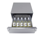 Summit | 24" Wide Built-In Commercial Beverage Refrigerator With Top Drawer (SCR615TDCSS)    - Toronto Brewing