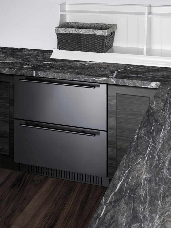 Summit | 27" Wide 2-Drawer All-Refrigerator (SPR275OS2D)    - Toronto Brewing