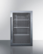 Summit | Shallow Depth Indoor/Outdoor Beverage Cooler, ADA Compliant (SPR488BOSADA)    - Toronto Brewing