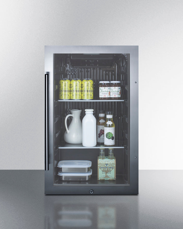 Summit | Shallow Depth Indoor/Outdoor Beverage Cooler, ADA