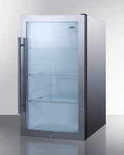 Summit | 19" Wide Indoor/Outdoor Beverage Cooler, Shallow Depth, Stainless Cabinet (SPR489OSCSS)    - Toronto Brewing