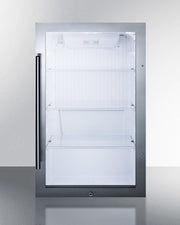 Summit | 19" Wide Indoor/Outdoor Beverage Cooler, Shallow Depth, Stainless Cabinet (SPR489OSCSS)    - Toronto Brewing