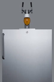 Summit | 5.5 cu. ft. Dual Tap Built-In Outdoor Kegerator, ADA Compliant (SBC54OSBIADA)    - Toronto Brewing