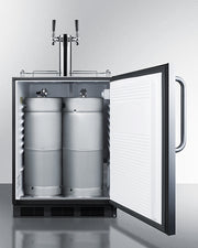 Summit | 5.5 cu. ft. Dual Tap Built-In Outdoor Kegerator, ADA Compliant (SBC54OSBIADA)    - Toronto Brewing