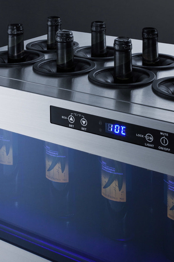 Summit | 12 Bottle Commercial Upright Wine Cooler (STC12)    - Toronto Brewing