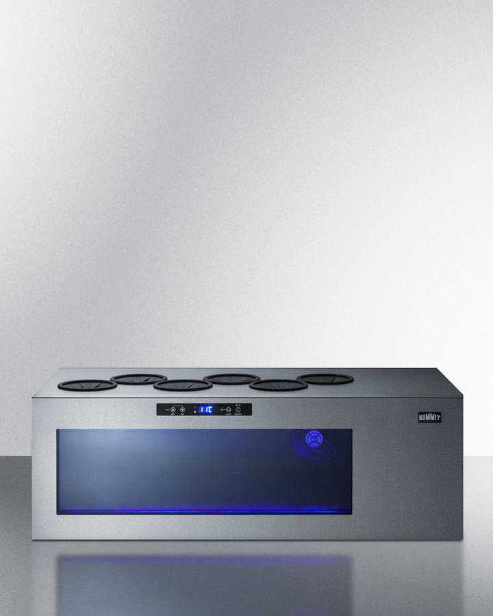 Summit | 6 Bottle Commercial Upright Wine Cooler (STC6)    - Toronto Brewing