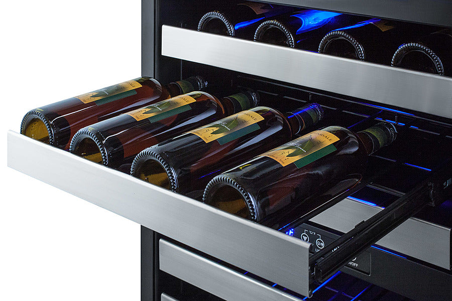 Summit | 24" Wide Built-In Dual Zone Commercial Wine Cellar (SWC532BLBIST)    - Toronto Brewing