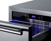 Summit | 18" Wide 2-Drawer All-Refrigerator, ADA Compliant (ADRD18)    - Toronto Brewing