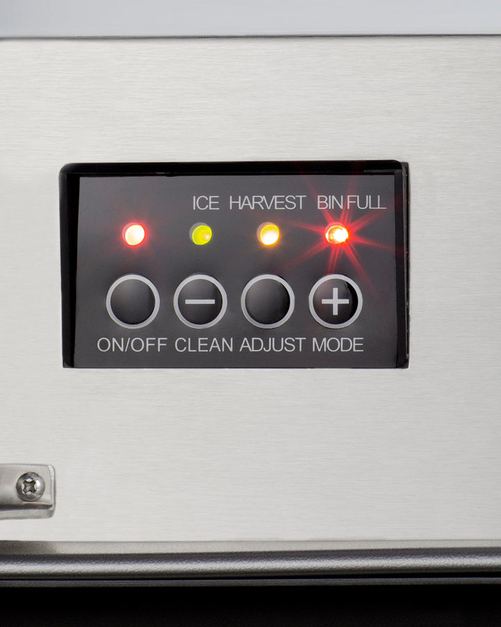 Summit | Built-In Outdoor 50 lb. Clear Icemaker (BIM47OS)    - Toronto Brewing