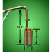 JaDeD | Lil' Pillar™ Copper Immersion Chiller    - Toronto Brewing