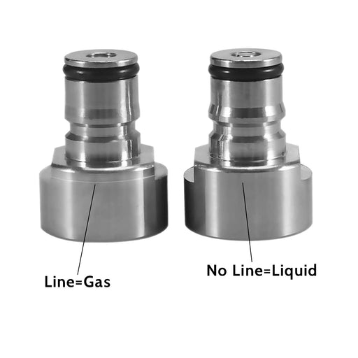 Sanke Keg Coupler to Ball Lock Conversion Adapter (Gas & Liquid)    - Toronto Brewing