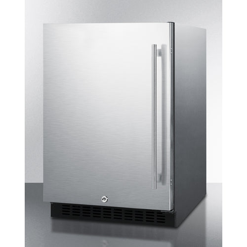 Summit | 24" Wide Built-In All-Refrigerator, ADA Compliant (AL54) Stainless Steel (AL54CSS) Left Hand (LHD)  - Toronto Brewing