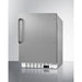 Summit | 21" Wide Built-In All-Refrigerator, ADA Compliant (ALR47BSSTB) Stainless Steel with White Front Vent (ALR46WCSS)   - Toronto Brewing