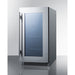 Summit | 18" Built-In Beverage Centre (CL181WBV) Stainless Cabinet (CL181WBVCSS)   - Toronto Brewing