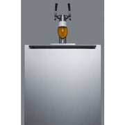 Summit | 5.5 cu. ft. Dual Tap Built-In Kegerator - ADA Compliant (SBC58BLBIADA)    - Toronto Brewing