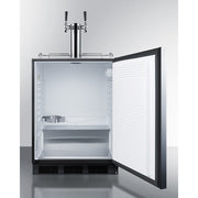 Summit | 5.5 cu. ft. Dual Tap Built-In Kegerator - ADA Compliant (SBC58BLBIADA)    - Toronto Brewing
