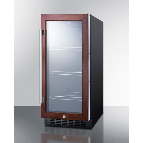 Summit | 15" Built-In Beverage Cooler (SCR1536BG) Panel-Ready (SCR1536BGPNR)   - Toronto Brewing