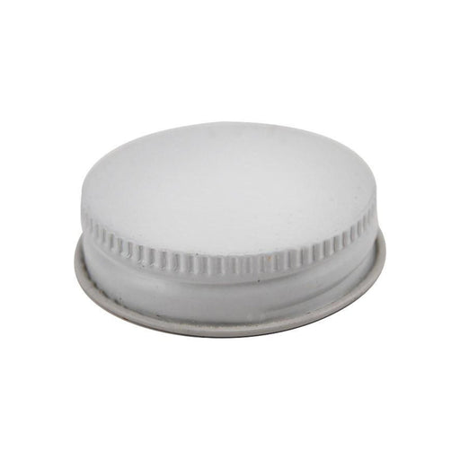 Metal Oxygen Barrier Screw Cap Lid for 38mm Jugs and Growlers - White    - Toronto Brewing