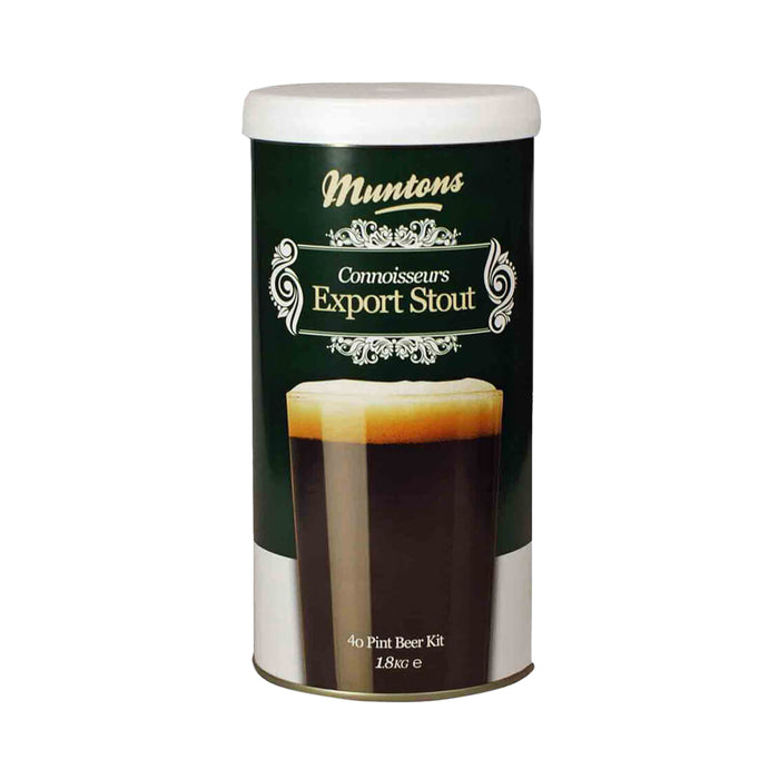 Muntons | Beer Kit - Export Stout (6 Gallon/23 Litre)    - Toronto Brewing