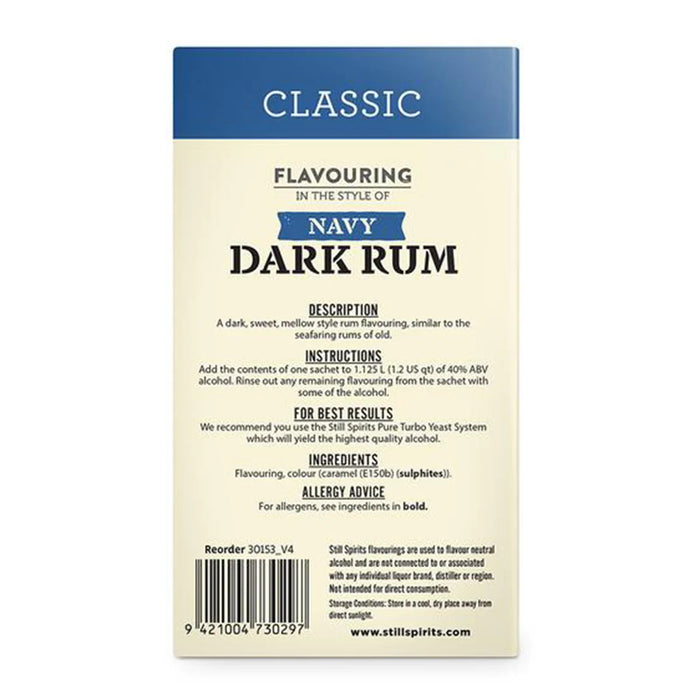 Still Spirits Classic Navy Dark Rum Essence Duplex    - Toronto Brewing