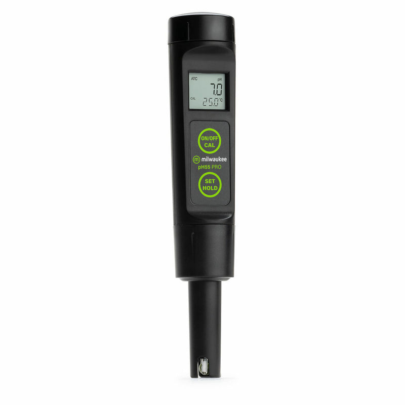 Milwaukee | PH55 PRO Waterproof pH & Temperature Tester with ATC & Replaceable Probe    - Toronto Brewing