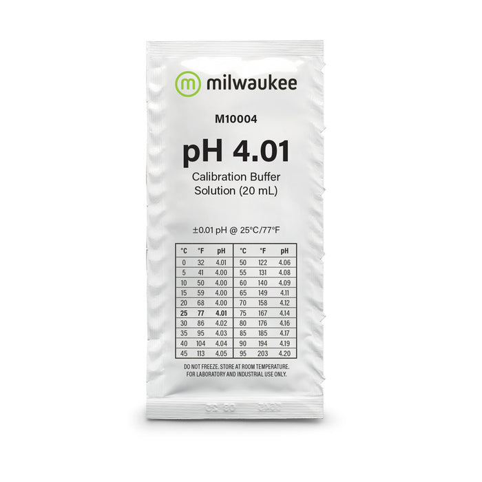 pH Meter Buffer Solution for pH 4.01 (20 mL)    - Toronto Brewing