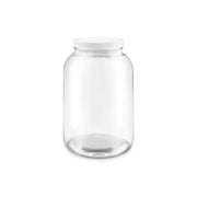 1 Gallon Wide Mouth Glass Kombucha Jar with 4" Plastic Cap - Toronto Brewing