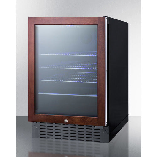 Summit | 24" Wide Built-In Beverage Cooler With Stainless Trim (SCR2466B) Panel-Ready (SCR2466BPNR)   - Toronto Brewing