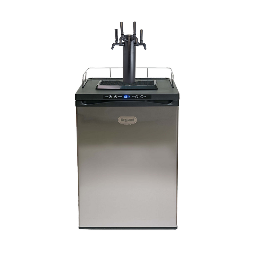 KegLand Series X | Kegerator (With Quadruple Stealth Bomber/Phantom NUKATAP Tower)