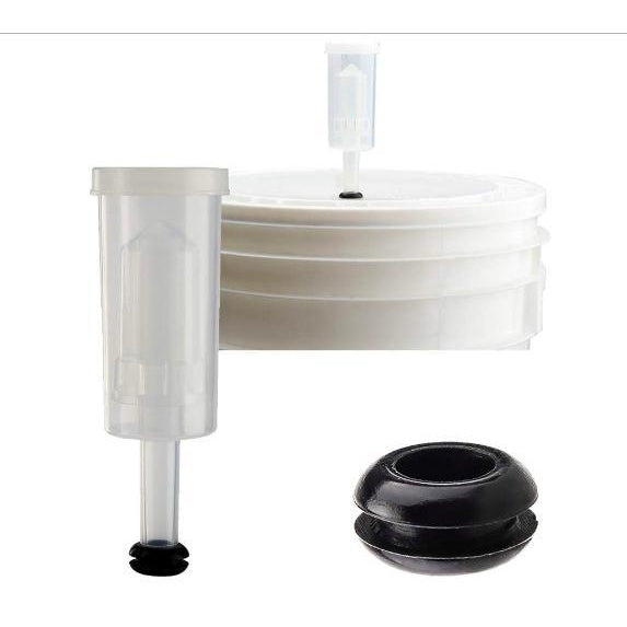 Rubber Airlock Grommet for Bucket Lid    - Toronto Brewing