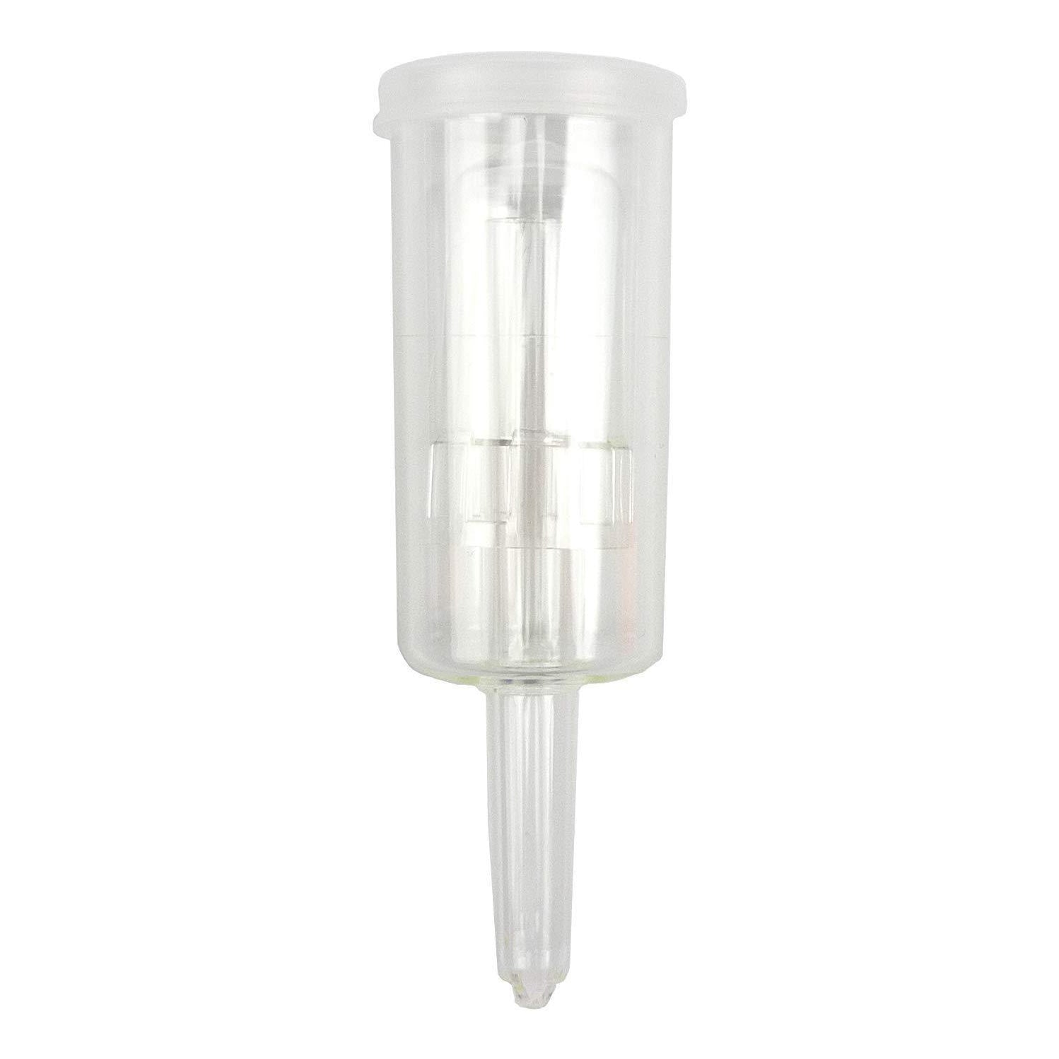 Rubber Double Spout Universal Carboy BlowOff Cap with 3Piece Airlock