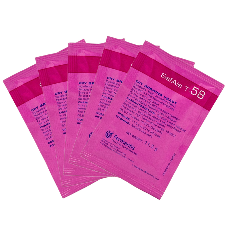 Fermentis | SafAle T-58 Dry Yeast (11.5 g) x 5 Sachets    - Toronto Brewing
