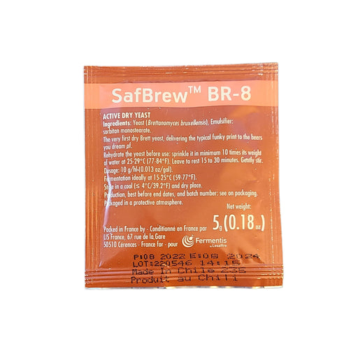 Fermentis | SafBrew BR-8 Brettanomyces Bruxellensis Dry Yeast (5 g)    - Toronto Brewing
