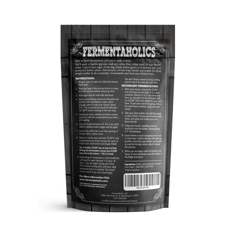 Fermentaholics - Organic Kombucha Scoby (Live Starter Culture)    - Toronto Brewing