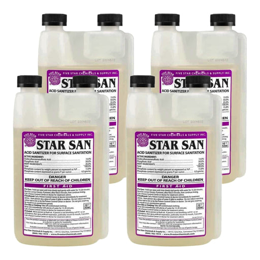 Five Star Star San Sanitizer (32 oz) (Pack of 4)    - Toronto Brewing
